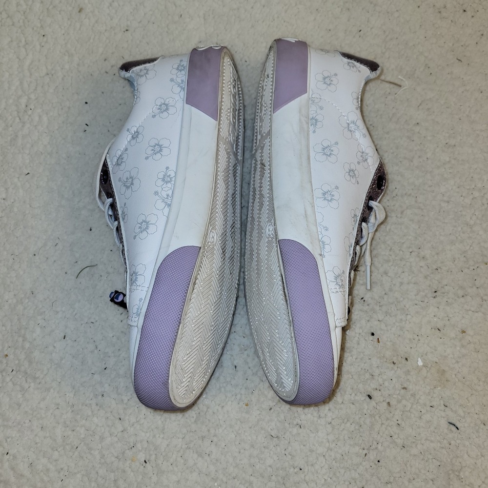 Ground Up Disney Stitch Womens Lace Up Sneakers Size 8 Purple Glitter - Picture 3 of 13